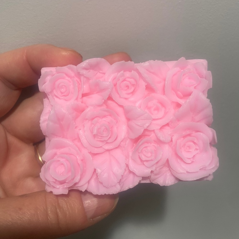 The rose soap